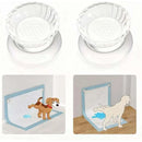 2PCS Pet Toilet Pad Holder Secure Wall Floor Fixing Clip