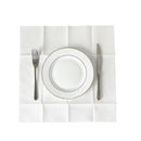 50/100PCS Disposable White Napkin Set Knife Fork Holder for Party Banquet Table - 100PCS