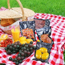 100pcs Transparent Vacuum Bags Air Compression Sealed Food Packaging - 16*24cm