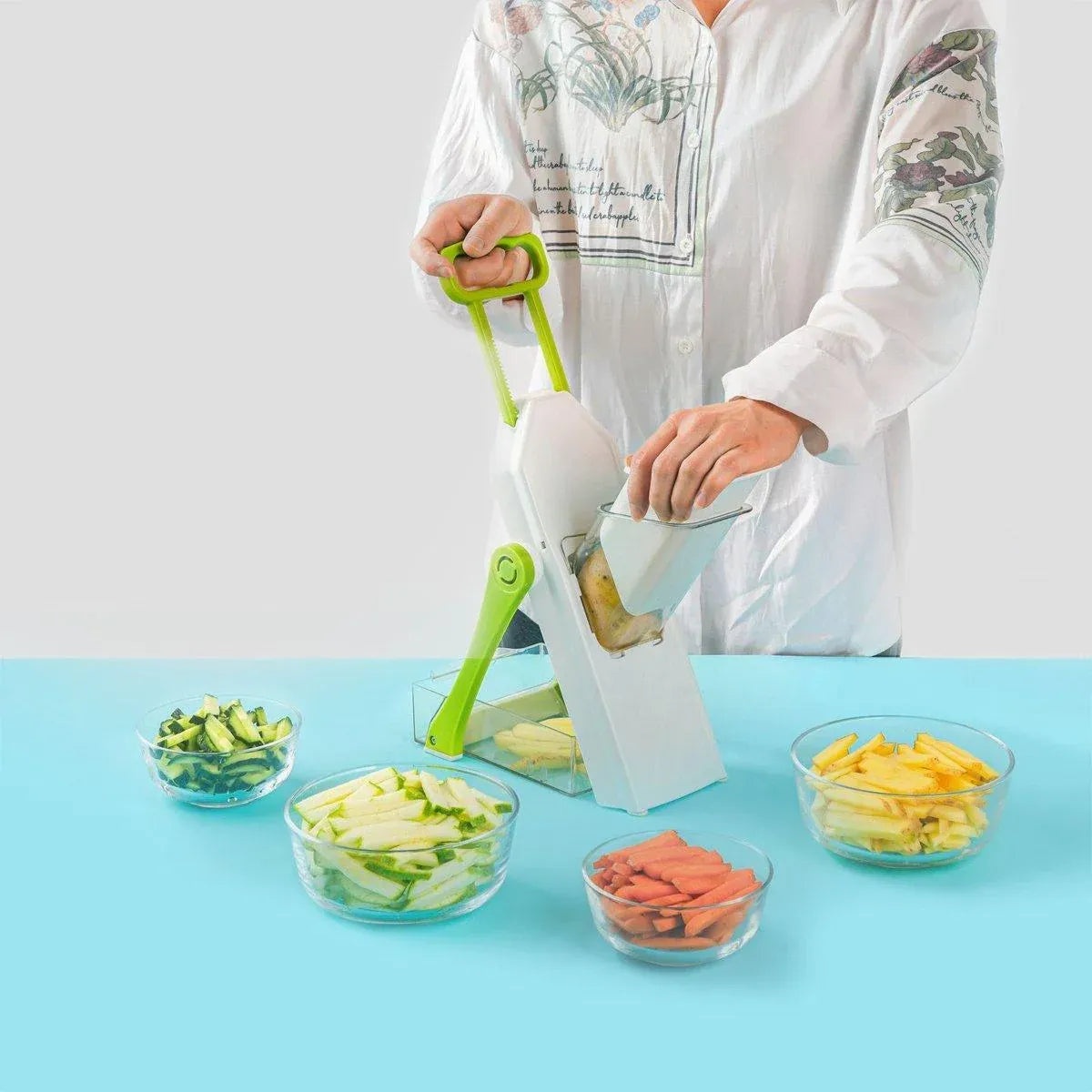 4 in 1 Multifunctional Vegetable Slicer Kitchen Food Chopper Cutting Tool