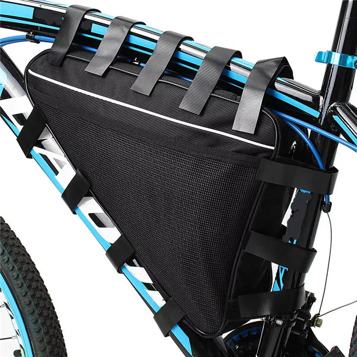 Waterproof Mountain Bike Lithium Battery Storage Bag Bicycle Triangle Frame Pack