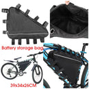 Waterproof Mountain Bike Lithium Battery Storage Bag Bicycle Triangle Frame Pack