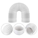 Portable Air Conditioner Exhaust Hose 13/15cm Extendable Vent Pipe PP Steel Wire - 2m x 13cm