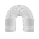 Portable Air Conditioner Exhaust Hose 13/15cm Extendable Vent Pipe PP Steel Wire - 2m x 15cm