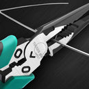 Labor-Saving Multi-Functional Tiger Pliers Flat Needle-Nose Diagonal Wire Pliers - Wire cutters-8inch