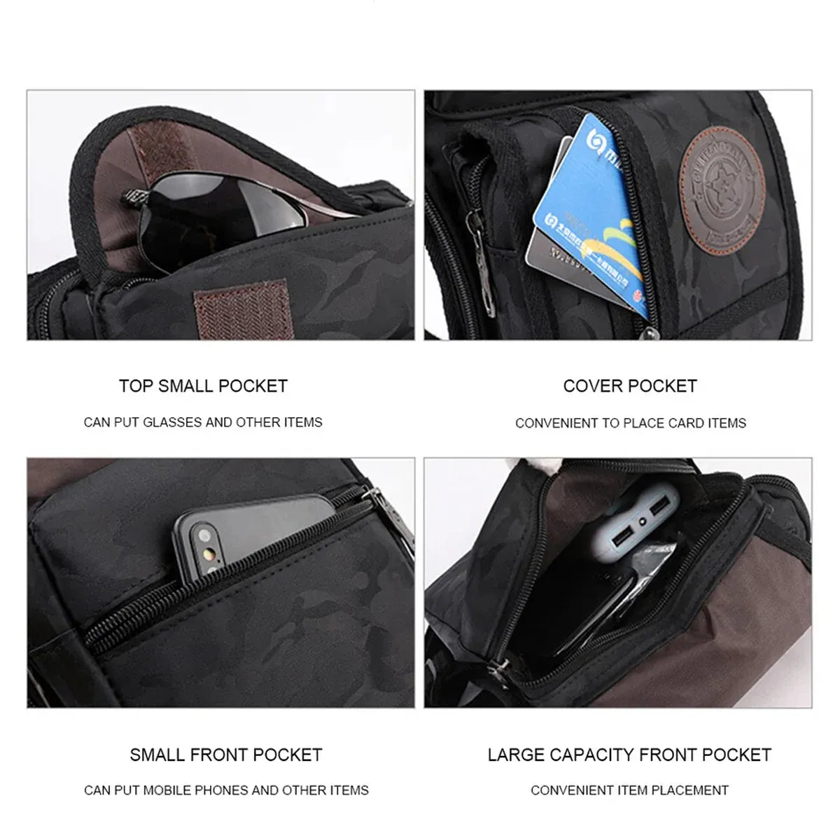 Bum Bag Hip Fanny Pack Tactical Military Waist Thigh Drop Leg Bag for Men