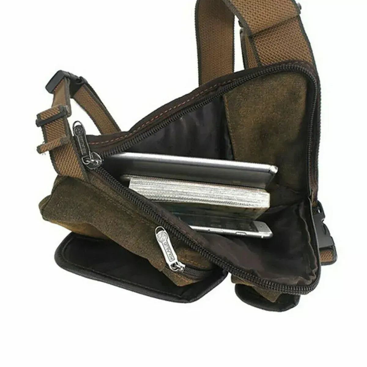 Bum Bag Hip Fanny Pack Tactical Military Waist Thigh Drop Leg Bag for Men