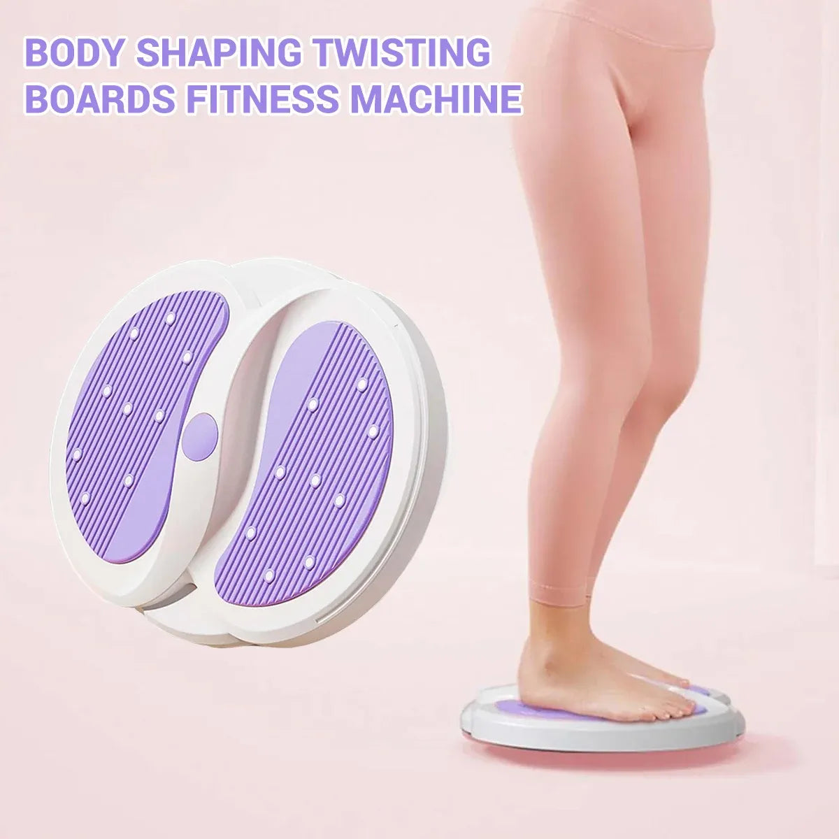 Exercise Waist Twisting Disc Non Slip Rubber Pad Fitness Equipment for Home Gym