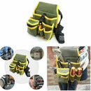 Electrician Tool Bag Waist Pocket Maintenance Pouch Belt Storage Canvas Holder