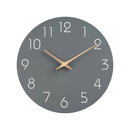 Digital Wall Clock Luxury Simple Living Room Decor Silent Quartz Hanging Watch