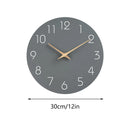 Digital Wall Clock Luxury Simple Living Room Decor Silent Quartz Hanging Watch