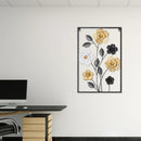 Modern Minimalist Iron Wall Art Decor Abstract Design for Home Wall Decoration