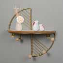 Wall Mounted Storage Rack Metal Shelf Easy Installation Durable Space Saving