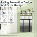 Wall Mounted Bathroom Towel Rack Storage Shelf Multifunctional Holder Organizer