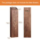 4PCS Wood Plant Wall Shelf Durable Aesthetic for Indoor Wall Decor Storage Use