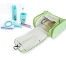 Makeup Bag Hanging Travel Toiletry Cosmetic Organizer Wash Bag Waterproof - Green