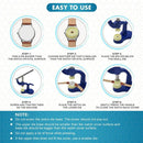 Watch Case Press 12 Dies Back Cover Closer Watchmaker Repair Tool Kit Set