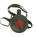 Outdoor Red Five Star Water Bottle Portable Camping Hiking Travel Water Bottle