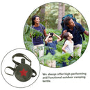 Outdoor Red Five Star Water Bottle Portable Camping Hiking Travel Water Bottle