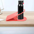 6PCS Plastic Clip On Cup Holder Desk Table Clamp Drink Bottle Coffee Mug Stand