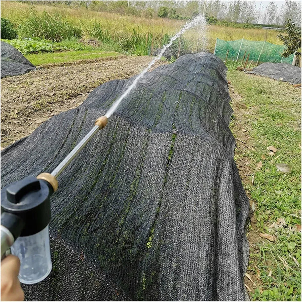 High Pressure Long Pole Water Spray Nozzle Household Car Wash Cleaning Sprayer - Car Wash Sprayer Set