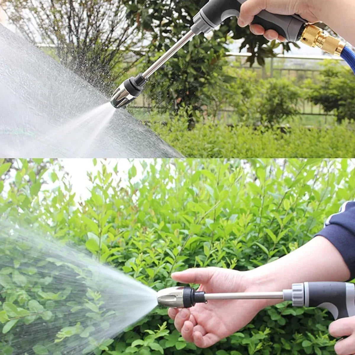 High Pressure Long Pole Water Spray Nozzle Household Car Wash Cleaning Sprayer - Car Wash Sprayer Set