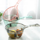 6pcs Household Kitchen Plastic Ladles Durable Cooking Utensils for Soup Serving