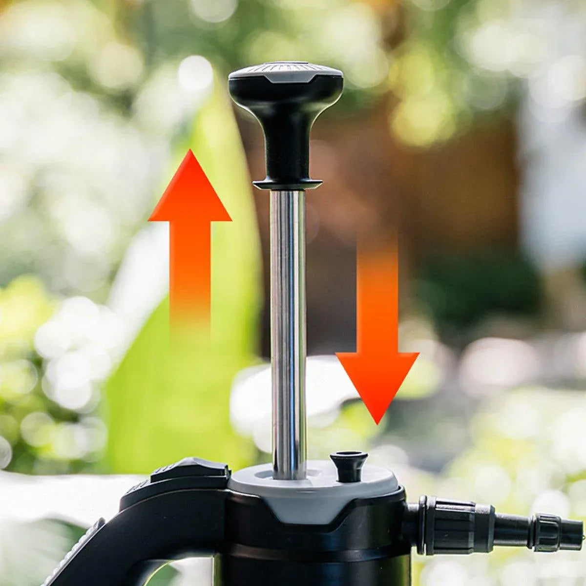 2L Pressure Pump Garden Spray Bottle - Grey