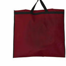 Wedding Dress Garment Bag 180cm Long Bridal Gown Storage Dustproof Cover Zipper - Wine Red
