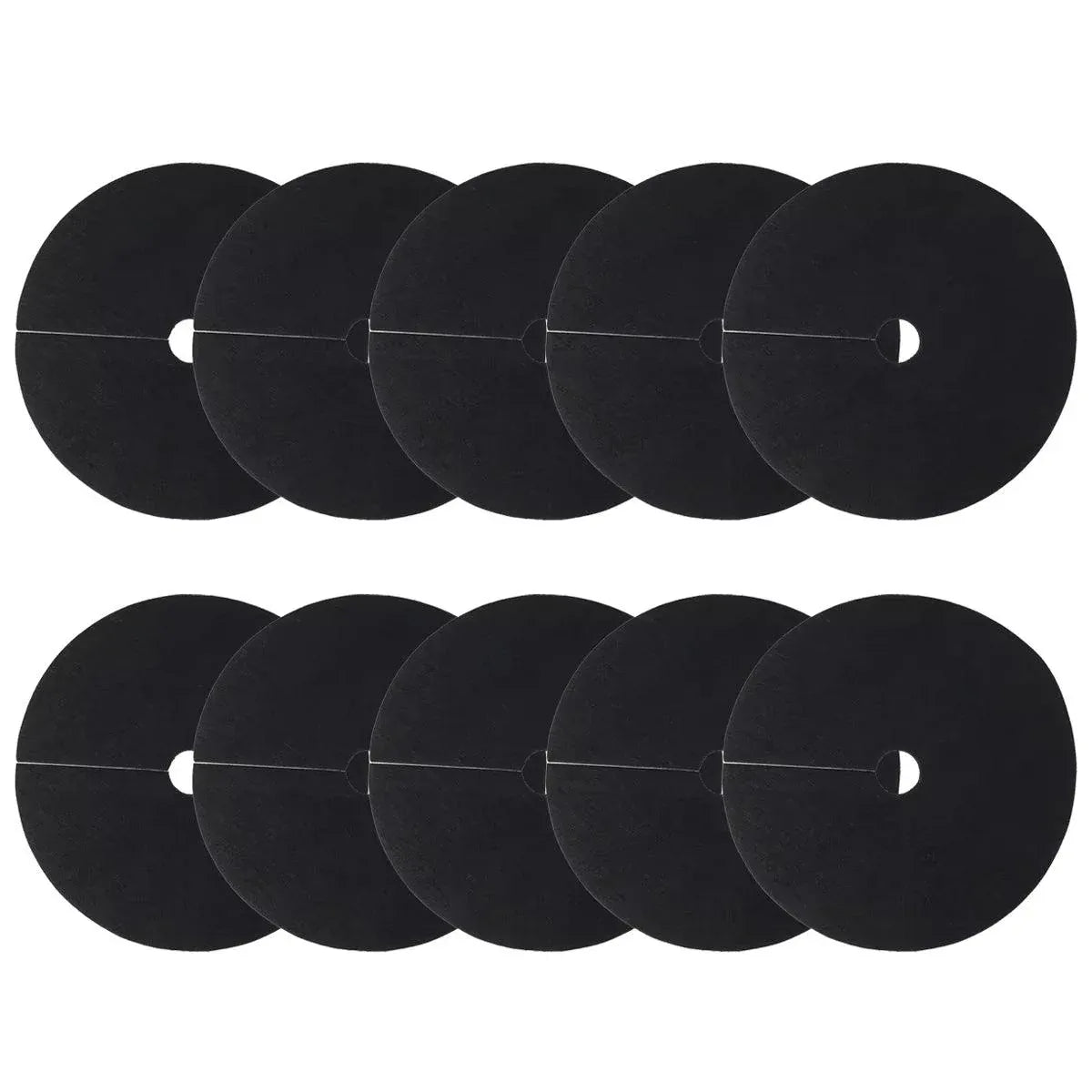 10PCS Weed Barrier Disc Mats 80CM Garden Grass Control Mat Ground Cover Mats