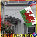 Large Wales Welsh Flag Heavy Duty Outdoor 90 X 150 CM - 3ft x 5ft