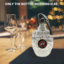 Creative Whiskey Bottle Clear 300ml Home Bar Decor Whiskey Lovers Gift Leak Proof
