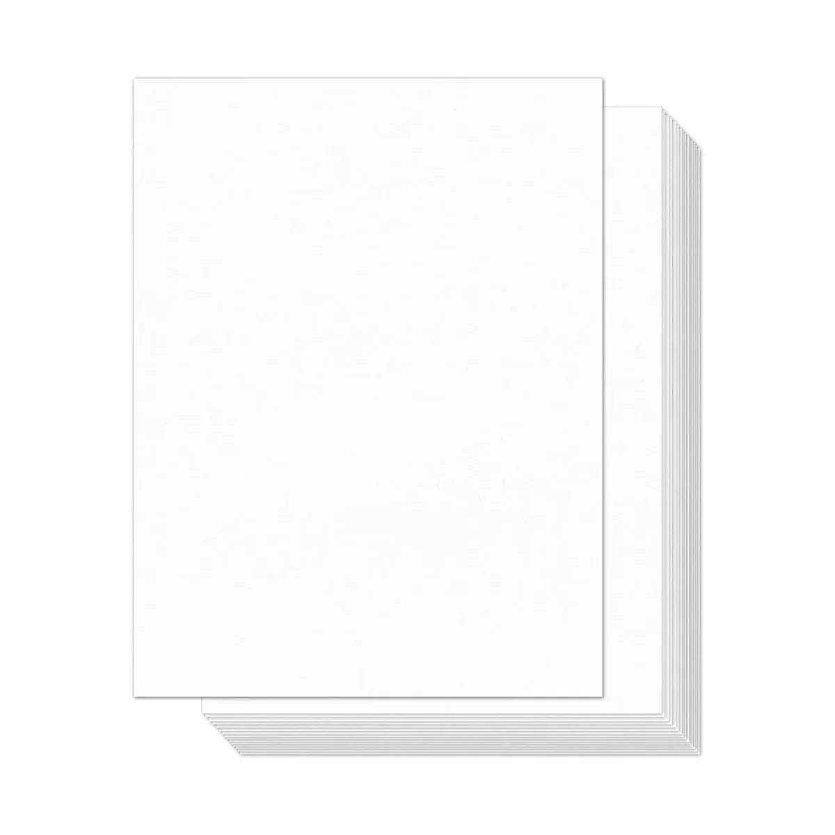 White Card Paper Set 100PCS A4 Size Blank Hand Painted Drawing Craft Sheets