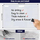Whiteboard Multipurpose Office Home School Frame Dry Erase Board
