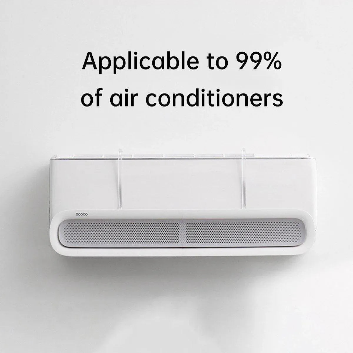 Wall Mounted Air Conditioner Deflector Adjustable Prevents Direct Blowing