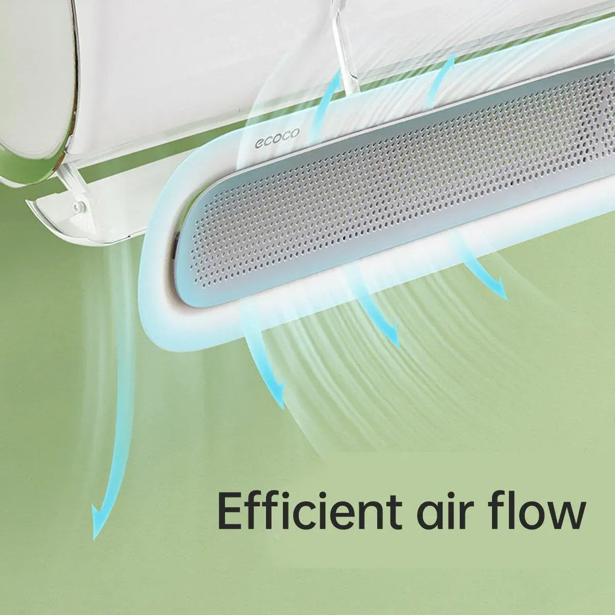Wall Mounted Air Conditioner Deflector Adjustable Prevents Direct Blowing