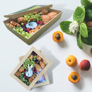 50pcs Bakery Cake Packaging Boxes with Visible Open Window Lunch Boxes - S