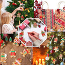 12X Gingerbread Man Xmas Tree Ornament Gift Party Hanging Pendants Window Decor - Window Decor-jbr18