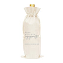 10CPS Wine Bottle Gift Bag Single Bottole for Christmas Birthday Party Present