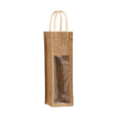 5PCS Wine Bottle Bags Tote Carrier Gift Bag Durable Single or Double Bottles - 1