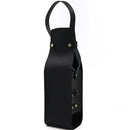 2PCS Wine Tote Bag PU Leather with Handle Durable for Party Gift