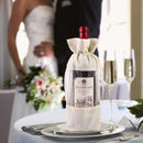10PCS Wine Gift Bags with Clear Window for Wine Bottle Packaging