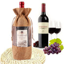 10PCS Wine Gift Bags with Clear Window for Wine Bottle Packaging