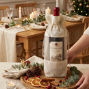 10PCS Wine Gift Bags with Clear Window for Wine Bottle Packaging