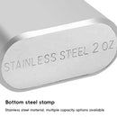 Mini Stainless Steel Hip Flask 1/2oz 3Pcs Portable Pocket Liquor Bottle Travel - 1OZ