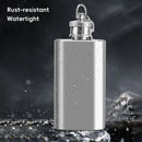 Mini Stainless Steel Hip Flask 1/2oz 3Pcs Portable Pocket Liquor Bottle Travel - 2OZ