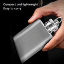 Mini Stainless Steel Hip Flask 1/2oz 3Pcs Portable Pocket Liquor Bottle Travel - 2OZ