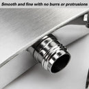 Stainless Steel Hip Flask Gift Set with Funnel and Cups Portable 7oz Metal Flask
