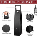 Leather Wine Box Single Double Bottle Folding Packaging Gift Box