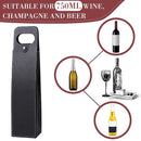Leather Wine Box Single Double Bottle Folding Packaging Gift Box